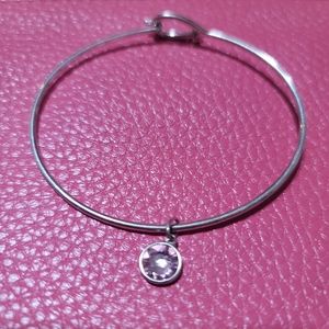 ORIGAMI OWL HOPE PINK GEM BRACELET